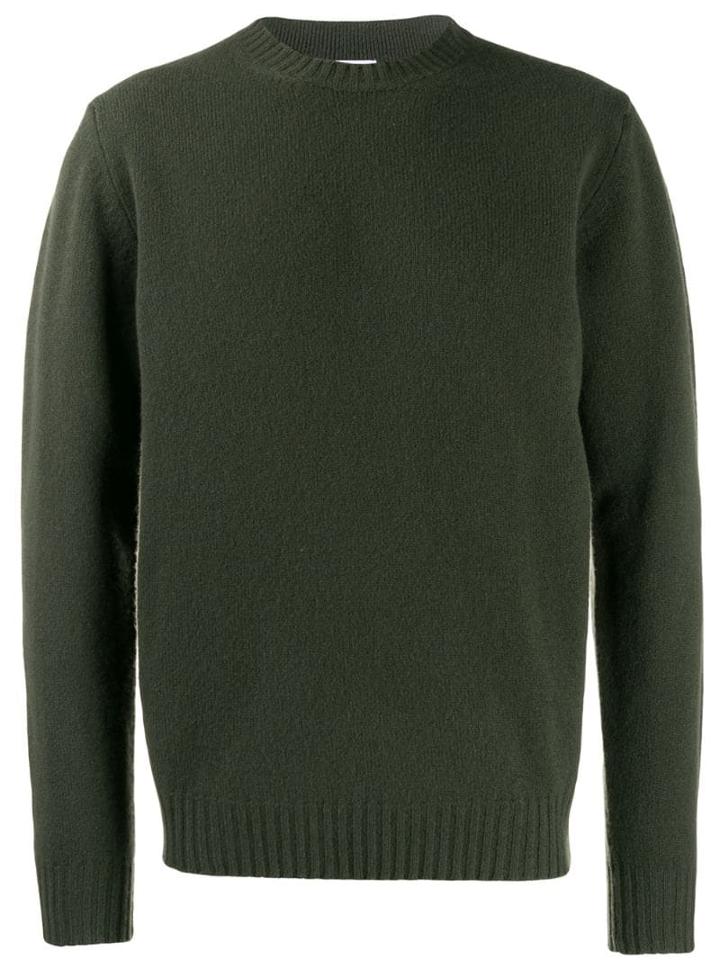 Aspesi Round Neck Jumper - 01239 Military