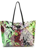 Versace Floral Print Medusa Tote