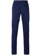 Z Zegna - Classic Chinos - Men - Cotton/spandex/elastane - 46, Blue, Cotton/spandex/elastane