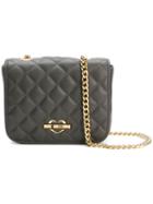 Love Moschino - Chain Quilted Shoulder Bag - Women - Polyurethane - One Size, Grey, Polyurethane