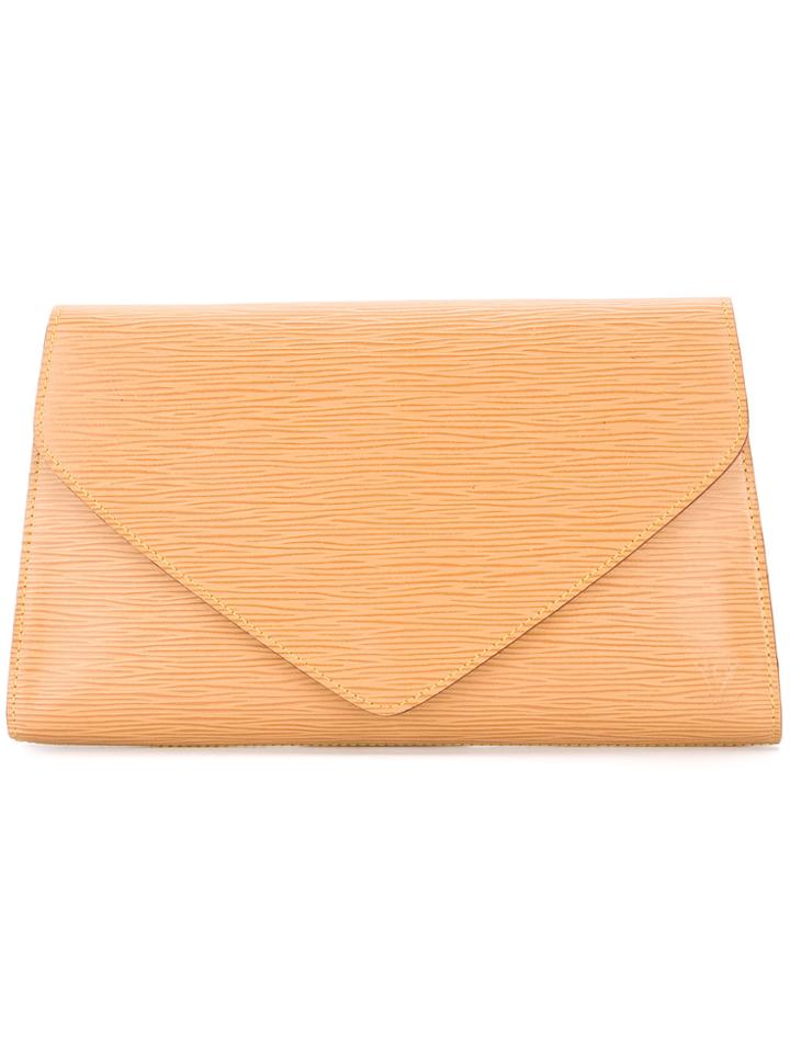 Louis Vuitton Vintage Art Deco Clutch - Brown
