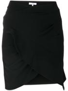 Iro Mini Envelope Skirt - Black