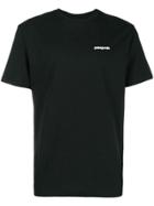 Patagonia Logo Print T-shirt - Black