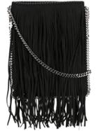 Stella Mccartney 'falabella' Flat Crossbody Bag, Women's, Black