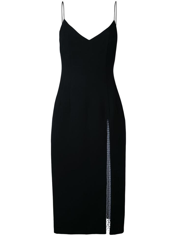 Christopher Esber Ribeiro Crystal Slit Dress - Black
