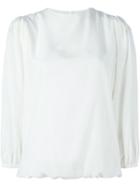 Societe Anonyme Balloon Sleeve Blouse