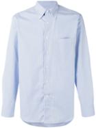 Canali - Checked Shirt - Men - Cotton - 39, Blue, Cotton