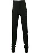 Y / Project High-waisted Tailored Trousers - Black