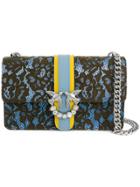 Pinko Love Lace Shoulder Bag - Multicolour