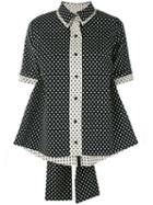 Henrik Vibskov - Lenka Blouse - Women - Cotton/polyamide/spandex/elastane - S, Black, Cotton/polyamide/spandex/elastane