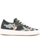 Philippe Model Hummingbird Print Sneakers - Green