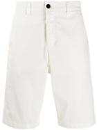 Peuterey Knee-length Chino Shorts - White