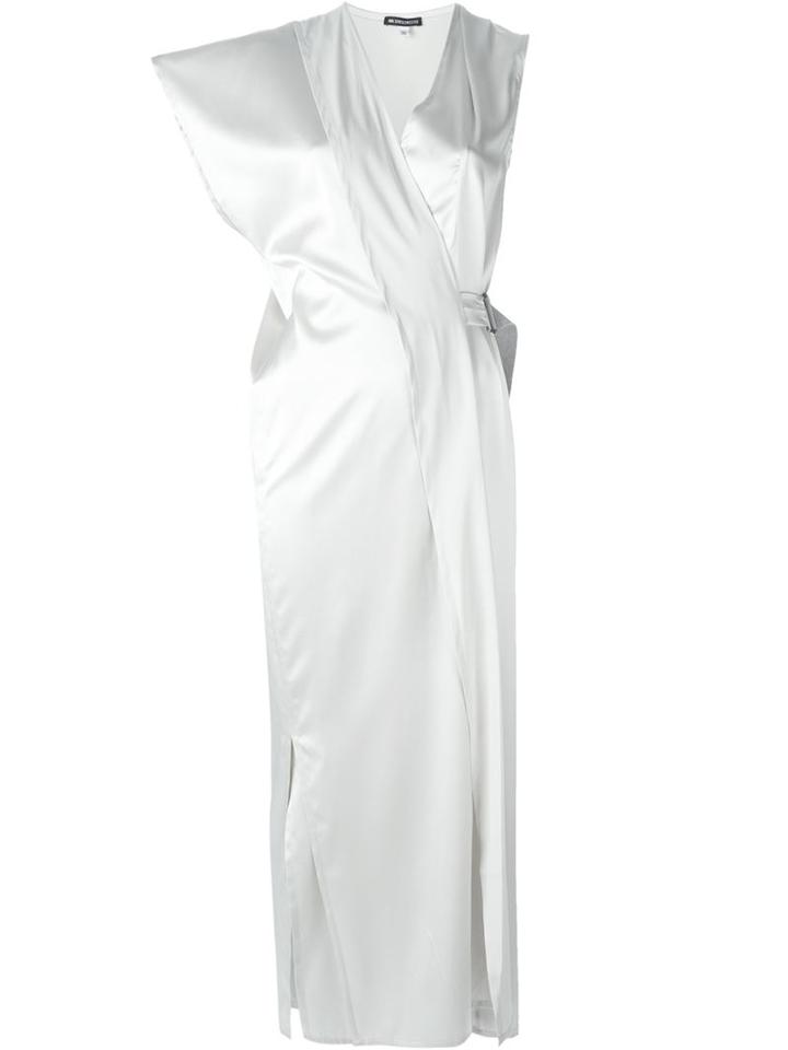 Ann Demeulemeester Side Buckle Asymmetric Dress