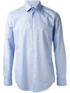 Boss Hugo Boss Plain Slim Fit Shirt, Men's, Size: 42, Blue, Cotton
