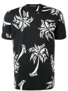 Dolce & Gabbana - Palm Tree T-shirt - Men - Cotton - 46, Black, Cotton