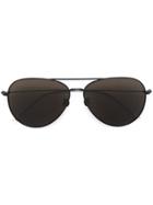 Linda Farrow Gallery Aviator Sunglasses - Black