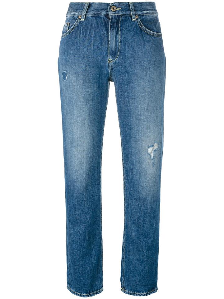 Dondup - Paige Boyfriend Jeans - Women - Cotton - 27, Blue, Cotton