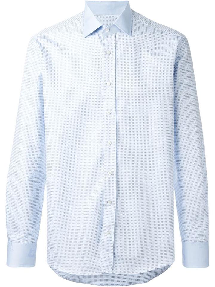 Etro Micro Square Print Shirt