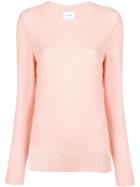 Barrie Round Neck Knitted Pullover - Pink