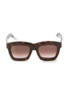 Kuboraum Geometric Sunglasses - Brown