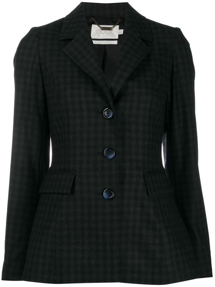 Goat Irwin Check Jacket - Grey