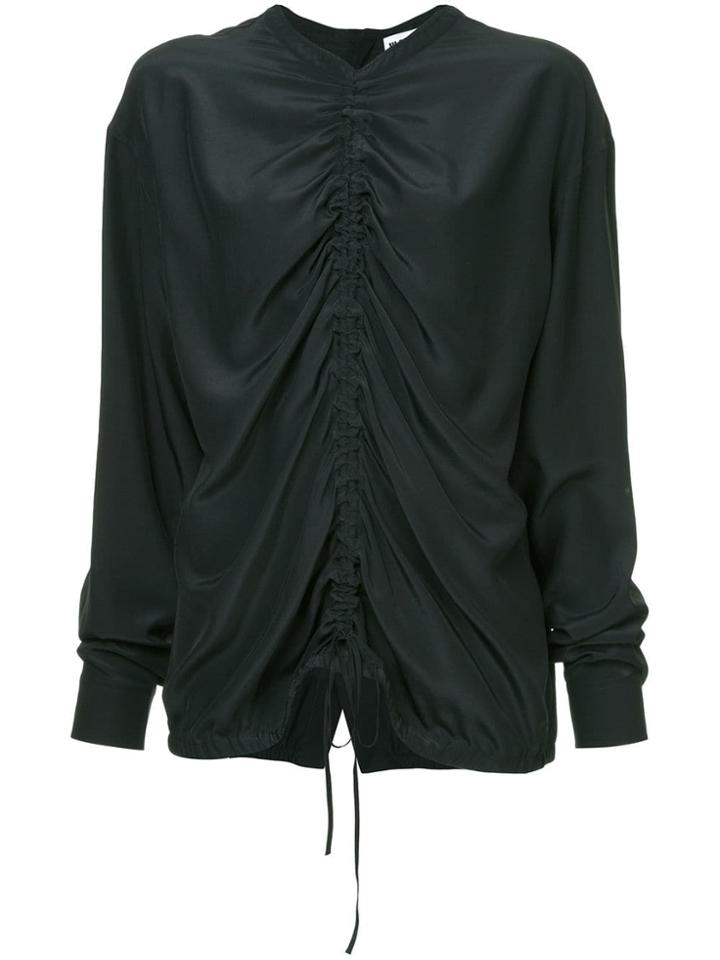 Jil Sander Ruched Detail Blouse - Green