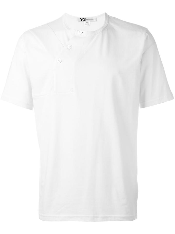 Y-3 Y Button T-shirt