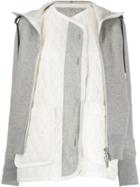 Sacai Two-in-one Top - Grey
