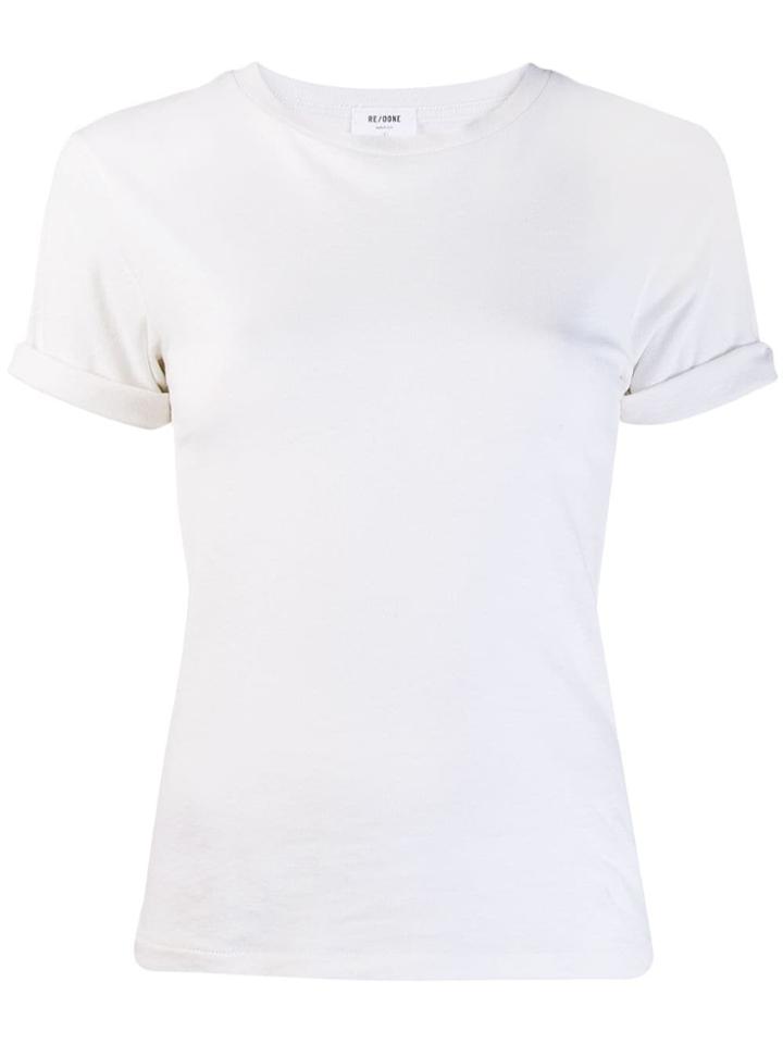 Re/done Basic T-shirt - White