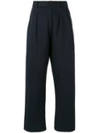 Universal Works Double Pleat Straight Trousers, Men's, Size: 32, Blue, Cotton