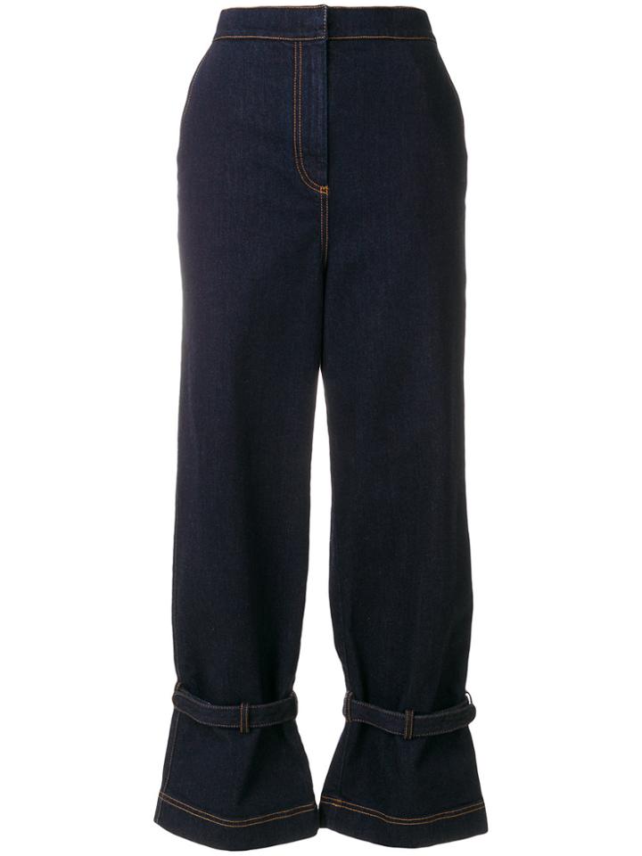 Fendi High-waist Flare Jeans - Blue