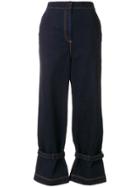 Fendi High-waist Flare Jeans - Blue
