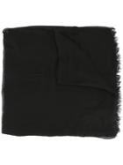 Faliero Sarti Gigia Scarf, Women's, Black, Silk/wool/modal