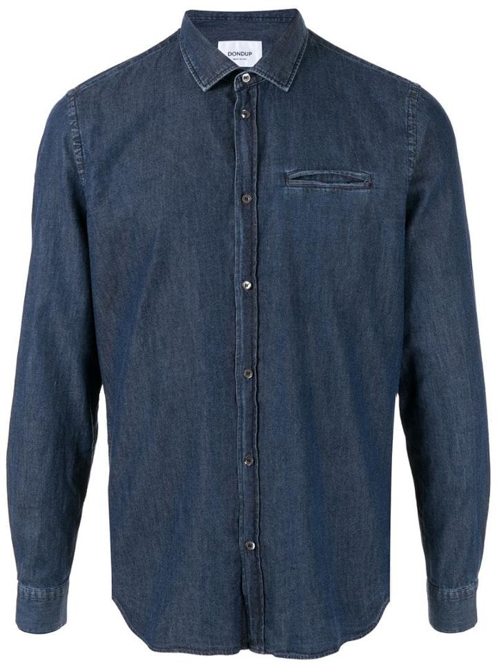 Dondup Slim-fit Denim Shirt - Blue