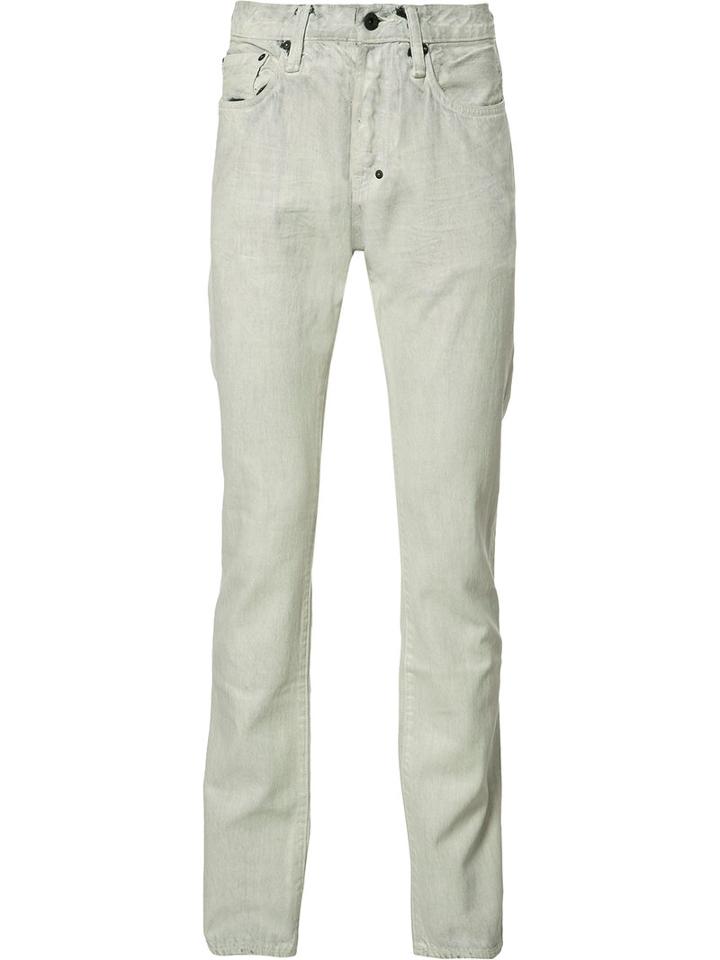 Prps Slim-fit Jeans, Size: 30, White, Cotton