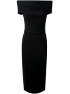 Scanlan Theodore Super Milano Cold Shoulder Dress