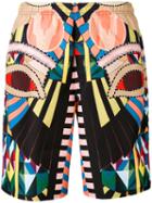 Givenchy Crazy Cleopatra Printed Swimming Trunks, Men's, Size: Large, Polyester