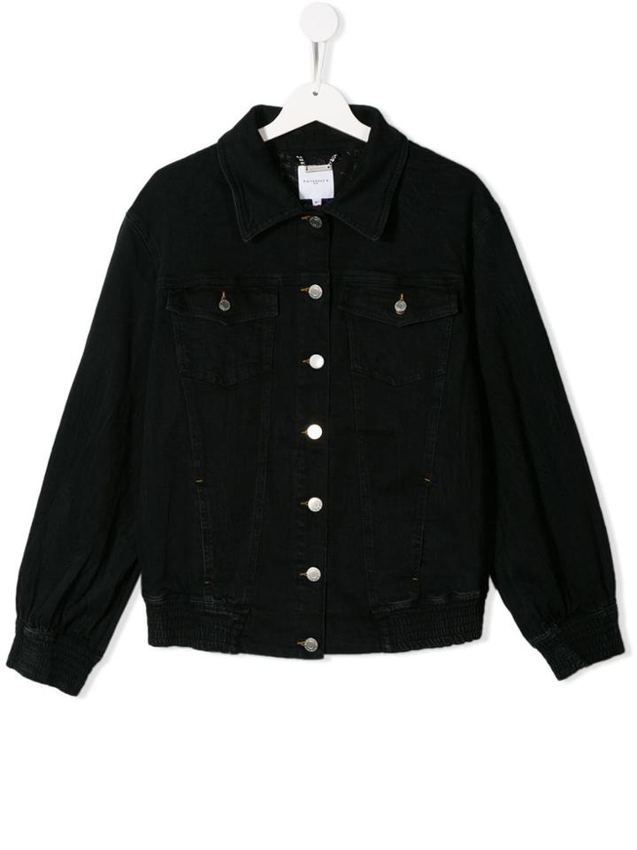 Givenchy Kids Teen Denim Jacket - Black