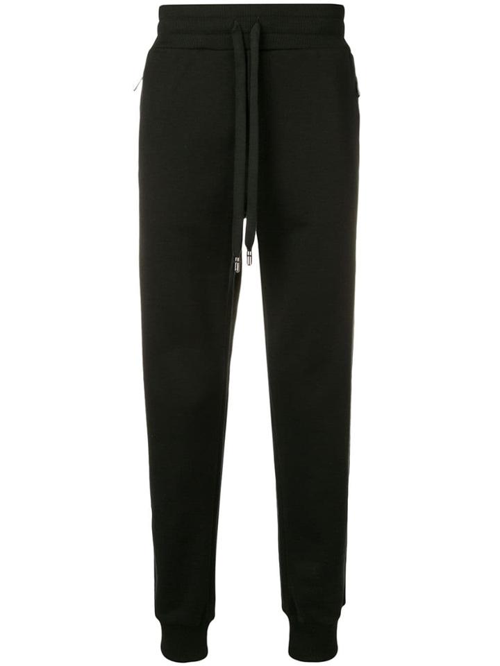 Dolce & Gabbana Logo Plaque Track Trousers - Black