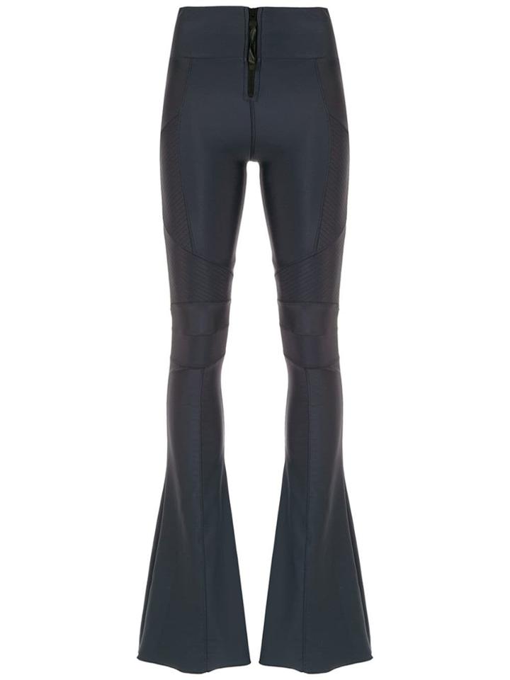 Andrea Bogosian Zipped Flared Pants - Blue
