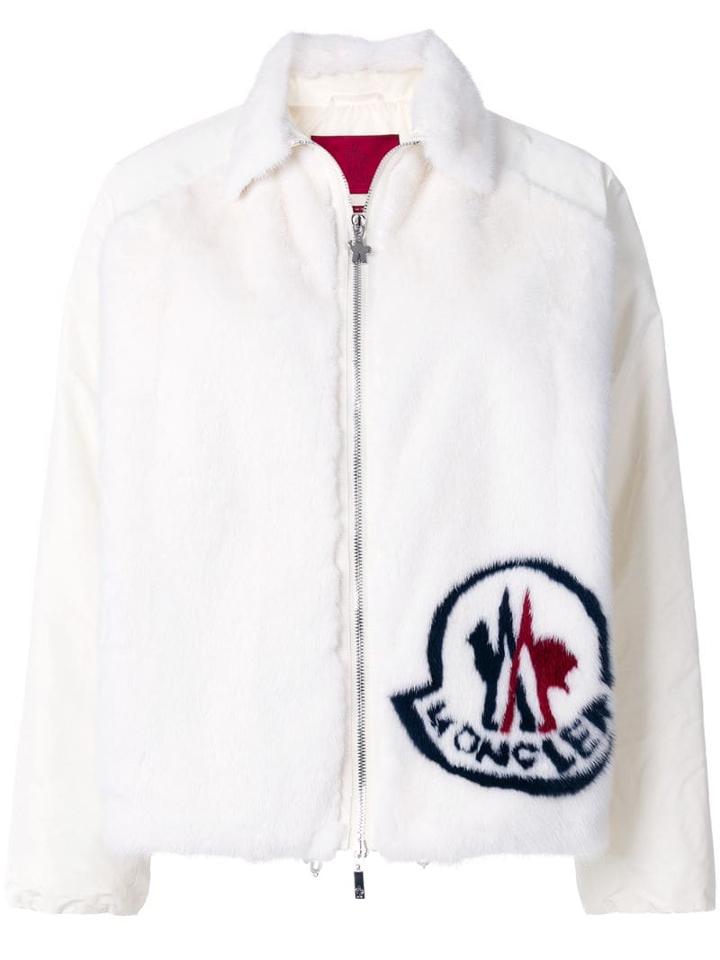 Moncler Branded Jacket - White