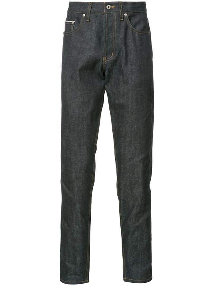 Naked And Famous Straight Jeans - Blue