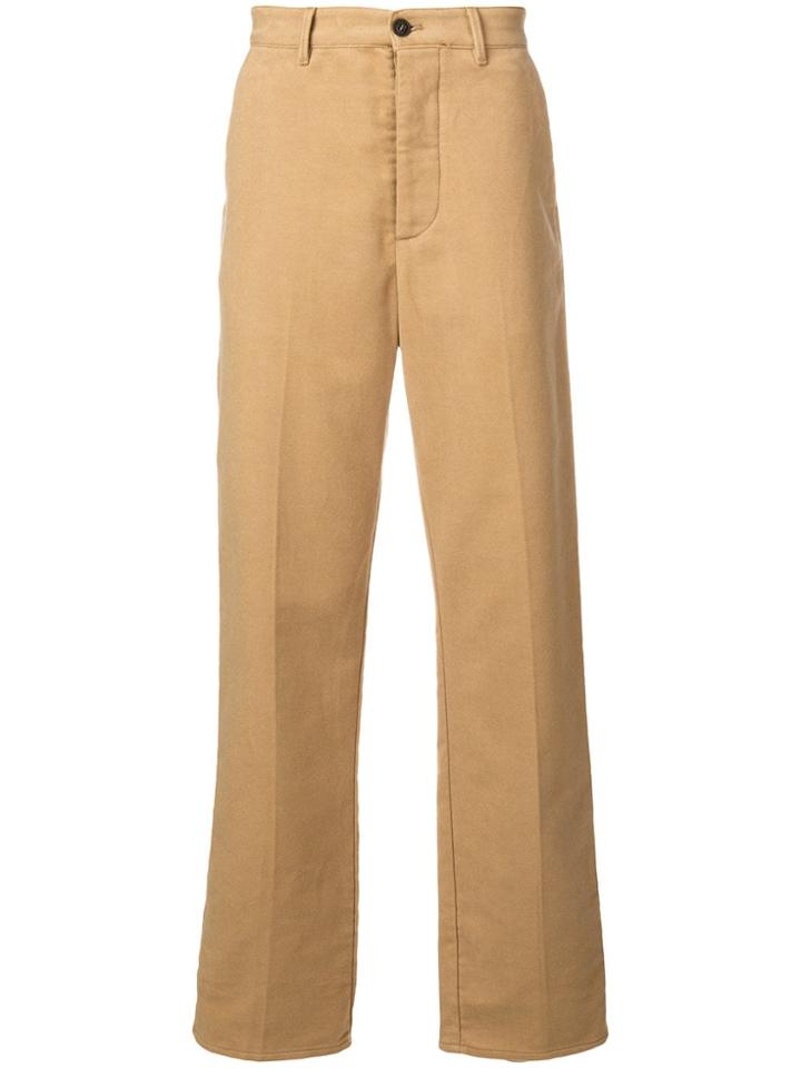 Fortela Wide Leg Trousers - Brown