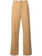 Fortela Wide Leg Trousers - Brown