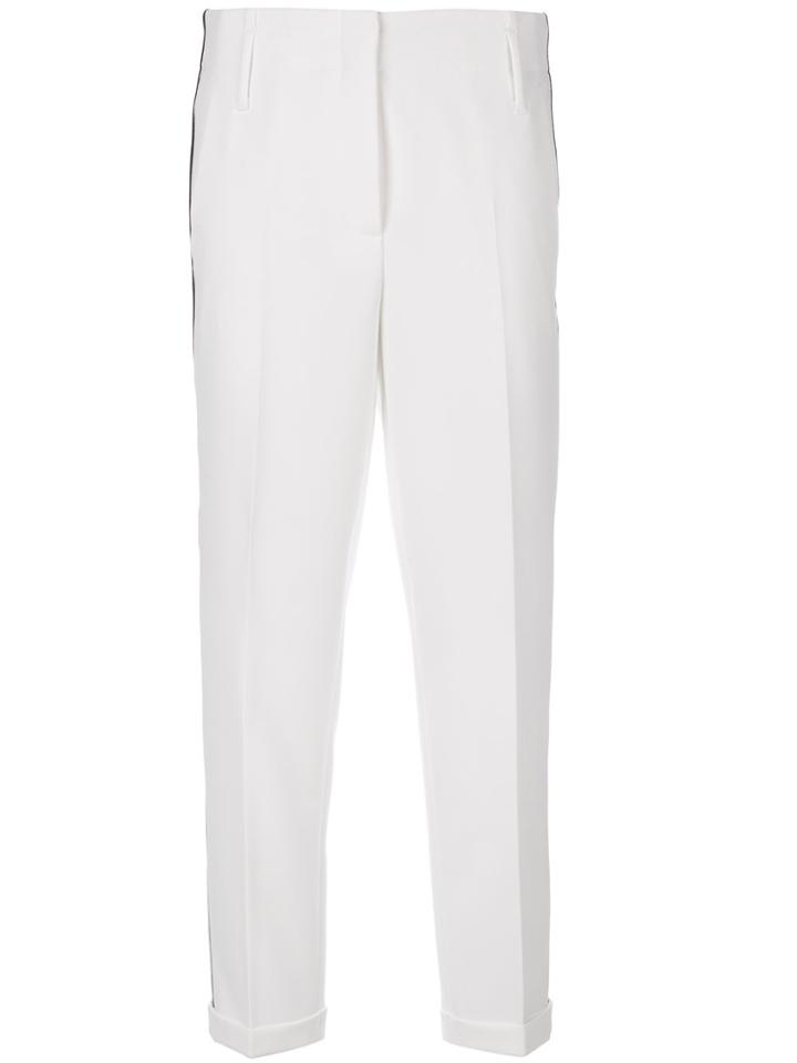 Luisa Cerano Tapered Pants - White