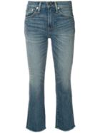 Polo Ralph Lauren Cropped Boot Cut Jeans - Blue