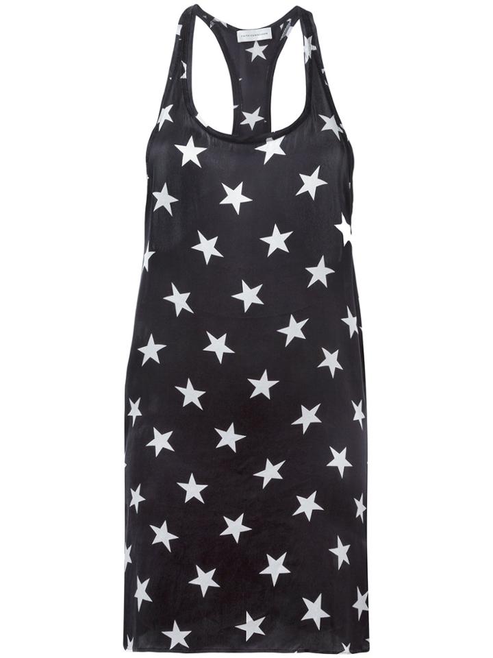 Faith Connexion Star Print Tank Top - Black