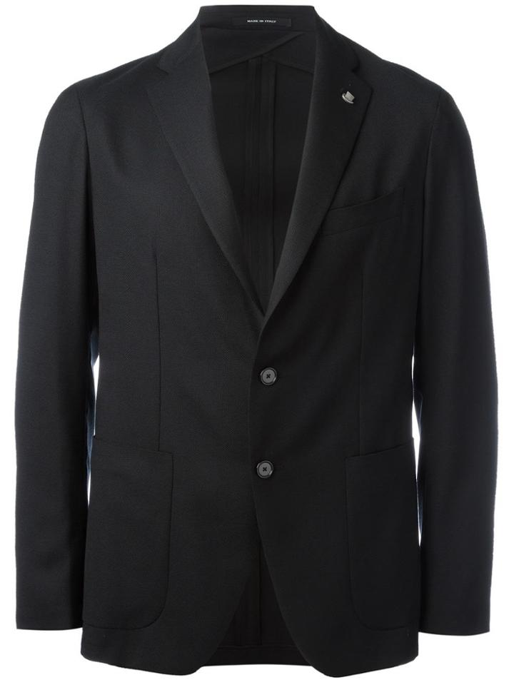 Tagliatore Two-button Blazer - Black