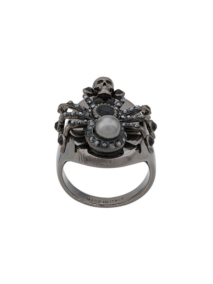 Alexander Mcqueen Spider Ring - Silver