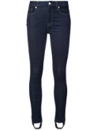 7 For All Mankind Skinny Stirrup Jeans - Blue